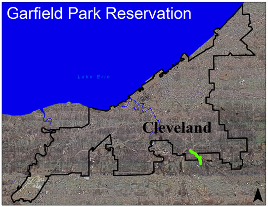 Garfield Park Reservation Aerial View